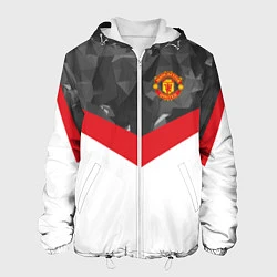 Мужская куртка Man United FC: Grey Polygons