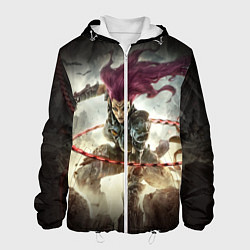 Куртка с капюшоном мужская Darksiders Warrior, цвет: 3D-белый