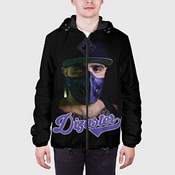 Куртка с капюшоном мужская Dizaster, цвет: 3D-черный — фото 2