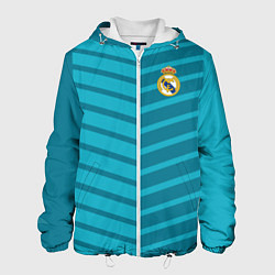 Куртка с капюшоном мужская FC Real Madrid: Reverse, цвет: 3D-белый