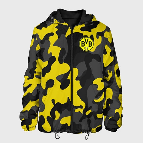 Мужская куртка Borussia 2018 Military Sport / 3D-Черный – фото 1