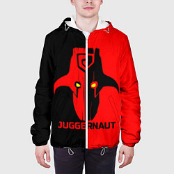 Куртка с капюшоном мужская Juggernaut Blood, цвет: 3D-белый — фото 2