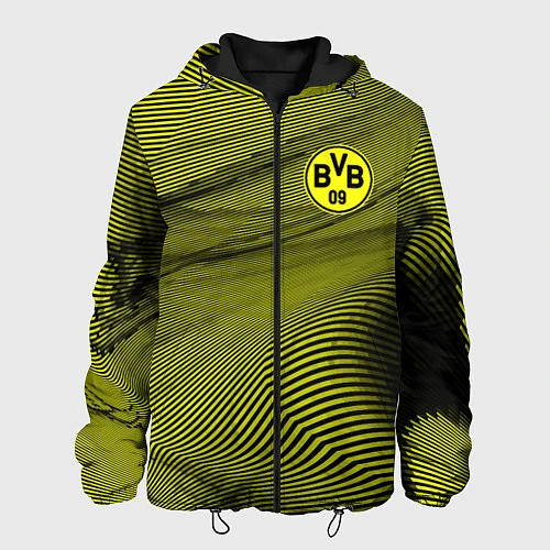 Мужская куртка FC Borussia Sport / 3D-Черный – фото 1