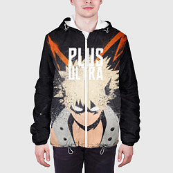 Куртка с капюшоном мужская Bacugou - My Hero Academia, цвет: 3D-белый — фото 2