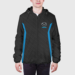 Куртка с капюшоном мужская MAZDA SPORT, цвет: 3D-черный — фото 2