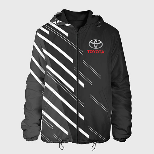Мужская куртка Toyota: White Rays / 3D-Черный – фото 1