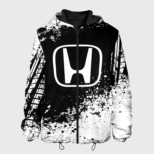 Мужская куртка Honda: Black Spray / 3D-Черный – фото 1