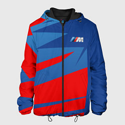 Куртка с капюшоном мужская BMW: Motorsport Style, цвет: 3D-черный