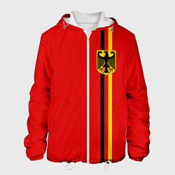 Куртка с капюшоном мужская Германия, цвет: 3D-белый