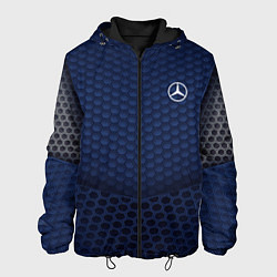 Куртка с капюшоном мужская Mercedes: Sport Motors, цвет: 3D-черный