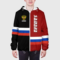 Куртка с капюшоном мужская Samara, Russia, цвет: 3D-белый — фото 2