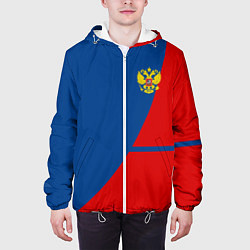 Куртка с капюшоном мужская Russia: Sport Line, цвет: 3D-белый — фото 2