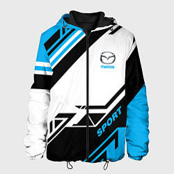 Куртка с капюшоном мужская Mazda: Techno Sport, цвет: 3D-черный