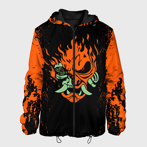 Мужская куртка Cyberpunk 2077: SAMURAI / 3D-Черный – фото 1