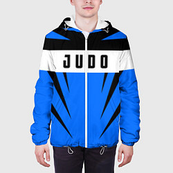Куртка с капюшоном мужская Judo Fighter, цвет: 3D-белый — фото 2