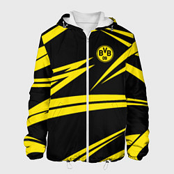 Куртка с капюшоном мужская FC Borussia: BVB Sport, цвет: 3D-белый