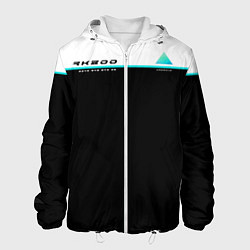Куртка с капюшоном мужская Detroit: RK800, цвет: 3D-белый