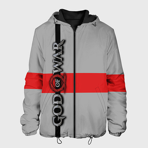 Мужская куртка God of War: Grey Style / 3D-Черный – фото 1