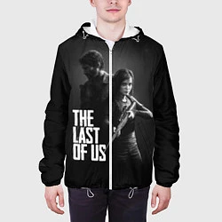 Куртка с капюшоном мужская The Last of Us: Black Style, цвет: 3D-белый — фото 2