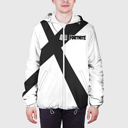 Куртка с капюшоном мужская Fortnite: Гренадёр, цвет: 3D-белый — фото 2
