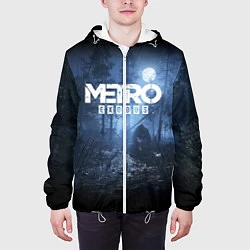 Куртка с капюшоном мужская Metro Exodus: Dark Moon, цвет: 3D-белый — фото 2
