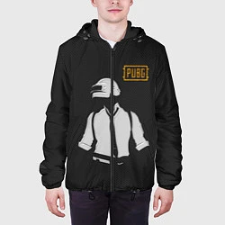 Куртка с капюшоном мужская PUBG: Online, цвет: 3D-черный — фото 2