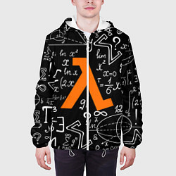 Куртка с капюшоном мужская HL: Lambda, цвет: 3D-белый — фото 2