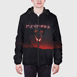 Куртка с капюшоном мужская TES: Hell Dragon, цвет: 3D-черный — фото 2