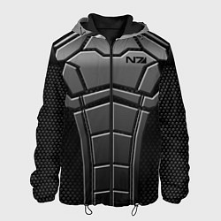 Куртка с капюшоном мужская Soldier N7, цвет: 3D-черный