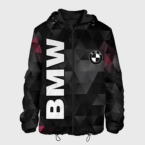 Мужская куртка BMW: Polygon / 3D-Черный – фото 1