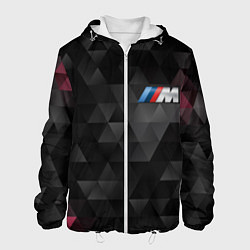 Куртка с капюшоном мужская BMW M: Polygon, цвет: 3D-белый