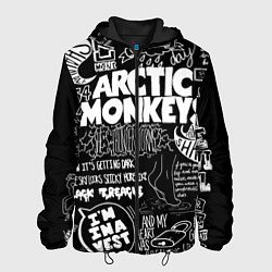 Куртка с капюшоном мужская Arctic Monkeys: I'm in a Vest, цвет: 3D-черный