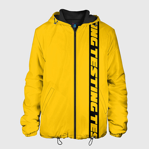 Мужская куртка ASAP Rocky: Yellow Testing / 3D-Черный – фото 1