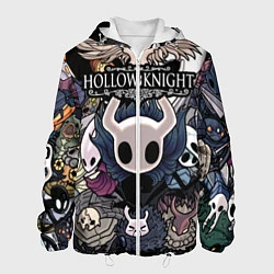 Куртка с капюшоном мужская Hollow Knight, цвет: 3D-белый