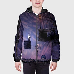 Куртка с капюшоном мужская HOLLOW KNIGHT, цвет: 3D-черный — фото 2