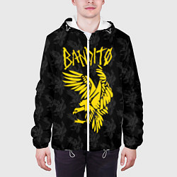 Куртка с капюшоном мужская TOP: BANDITO, цвет: 3D-белый — фото 2