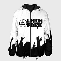 Куртка с капюшоном мужская LINKIN PARK, цвет: 3D-черный
