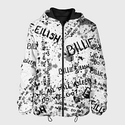Куртка с капюшоном мужская BILLIE EILISH: Where Do We Go, цвет: 3D-черный