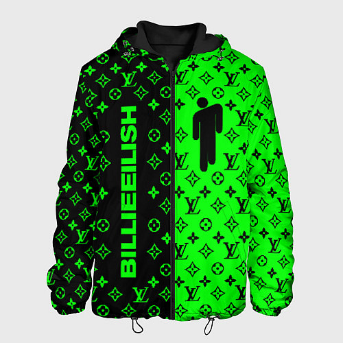 Мужская куртка BILLIE EILISH x LV Green / 3D-Черный – фото 1