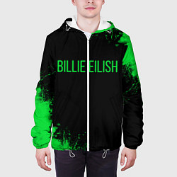 Куртка с капюшоном мужская Billie Eilish, цвет: 3D-белый — фото 2