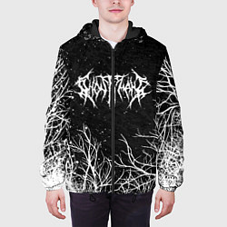 Куртка с капюшоном мужская GHOSTEMANE цвета 3D-черный — фото 2