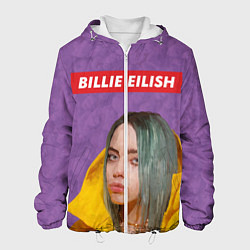 Куртка с капюшоном мужская Billie Eilish, цвет: 3D-белый