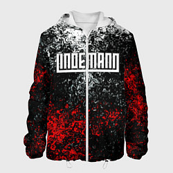 Куртка с капюшоном мужская LINDEMANN: Colour Splash, цвет: 3D-белый