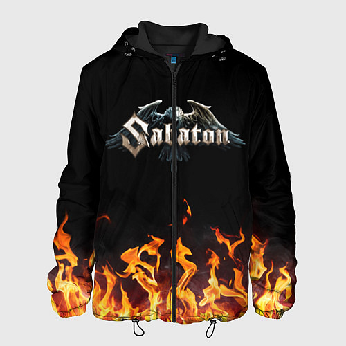 Мужская куртка Sabaton / 3D-Черный – фото 1