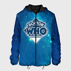 Куртка с капюшоном мужская Doctor Who, цвет: 3D-черный
