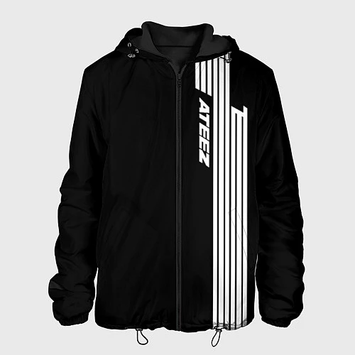 Мужская куртка ATEEZ / 3D-Черный – фото 1