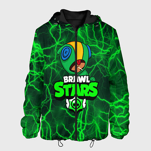 Мужская куртка BRAWL STARS LEON / 3D-Черный – фото 1