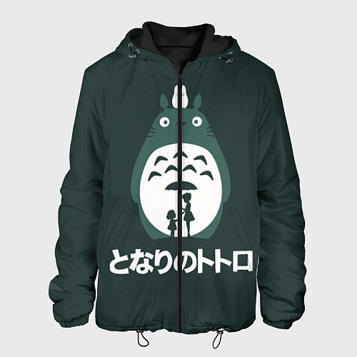 Мужская куртка Totoro / 3D-Черный – фото 1