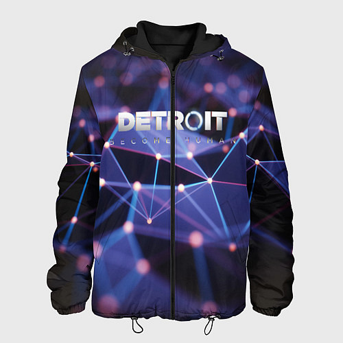 Мужская куртка DETROIT:BECOME HUMAN 2019 / 3D-Черный – фото 1