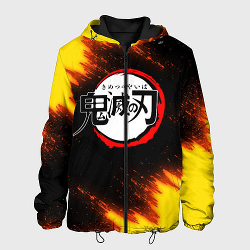 Мужская куртка KIMETSU NO YAIBA / 3D-Черный – фото 1